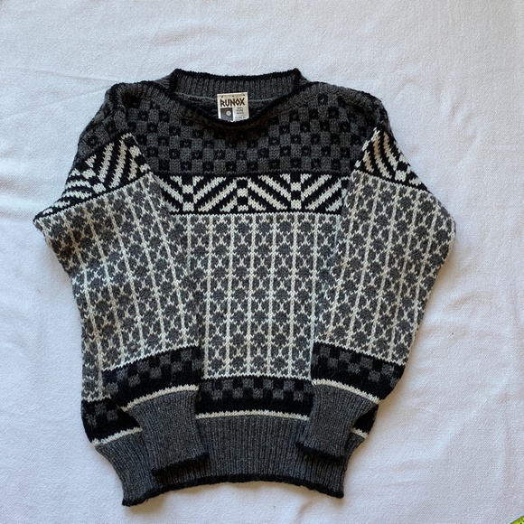 Runox Sweater Made In Denmark pure wool - Amazing - Picture 8 of 16